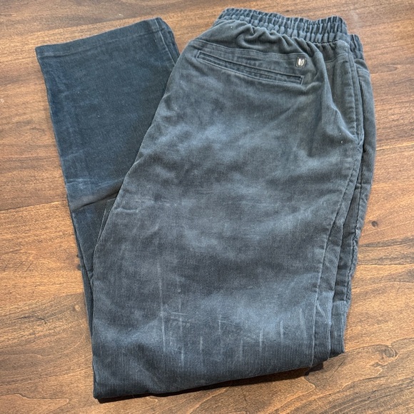 Linksoul Saturday Stretch Corduroy Pants Set in Gray and Blue, Large, 2 for 1 - Picture 3 of 7